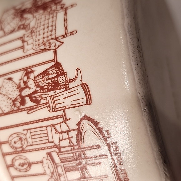 Vintage Holly Hobbie mini crock and book - Picture 8 of 14